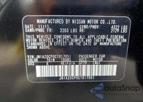 JN1AZ0CP0CT017051